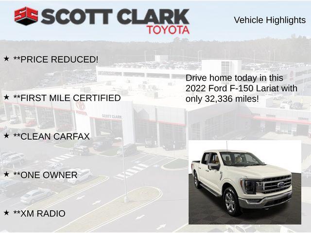 used 2022 Ford F-150 car, priced at $46,624