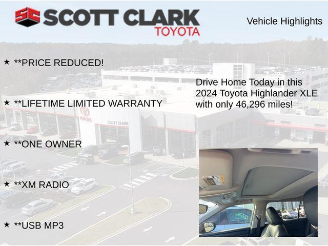 used 2024 Toyota Highlander car, priced at $36,066