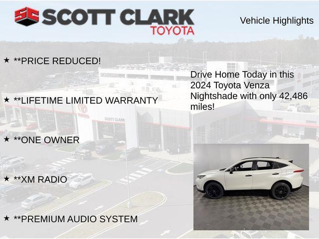 used 2024 Toyota Venza car, priced at $35,382