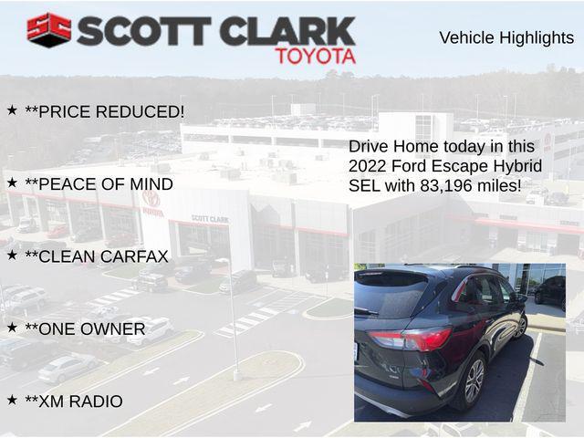 used 2022 Ford Escape car, priced at $20,847