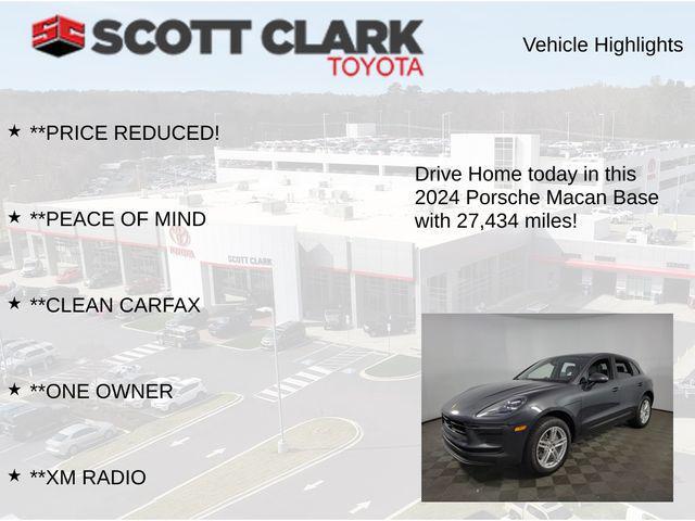used 2024 Porsche Macan car, priced at $50,325