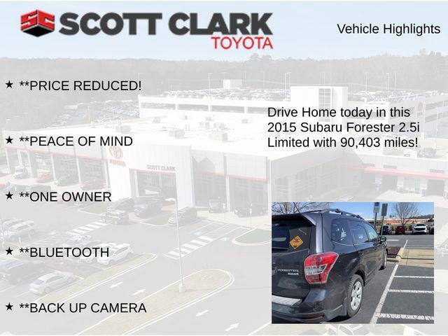 used 2015 Subaru Forester car, priced at $12,405