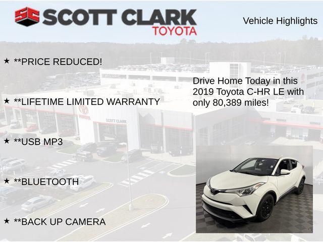 used 2019 Toyota C-HR car, priced at $15,917