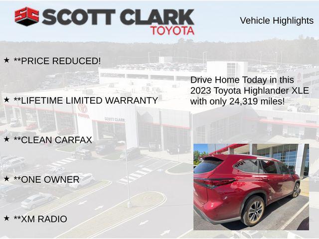 used 2023 Toyota Highlander car, priced at $38,759