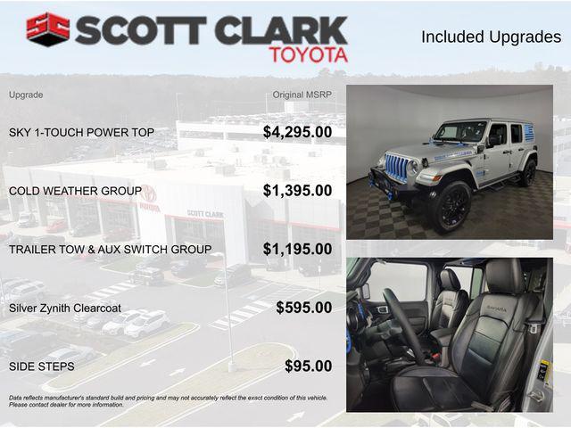 used 2023 Jeep Wrangler 4xe car, priced at $25,395