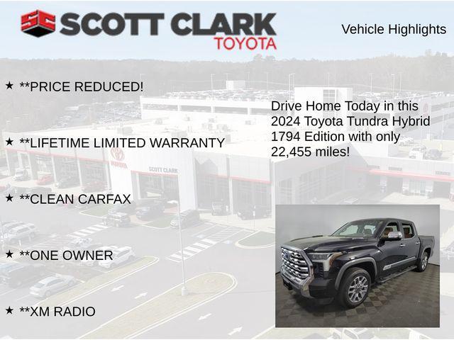 used 2024 Toyota Tundra Hybrid car, priced at $59,483