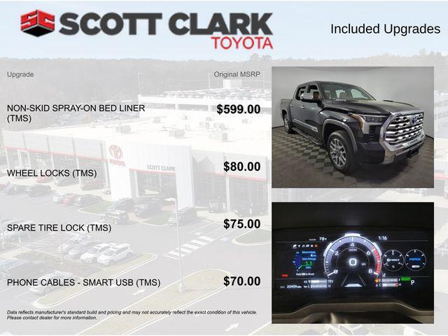 used 2024 Toyota Tundra Hybrid car, priced at $59,483