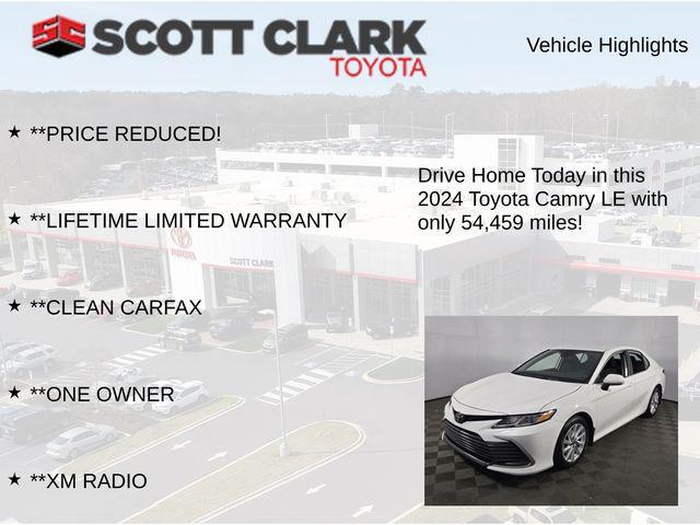 used 2024 Toyota Camry car, priced at $23,669