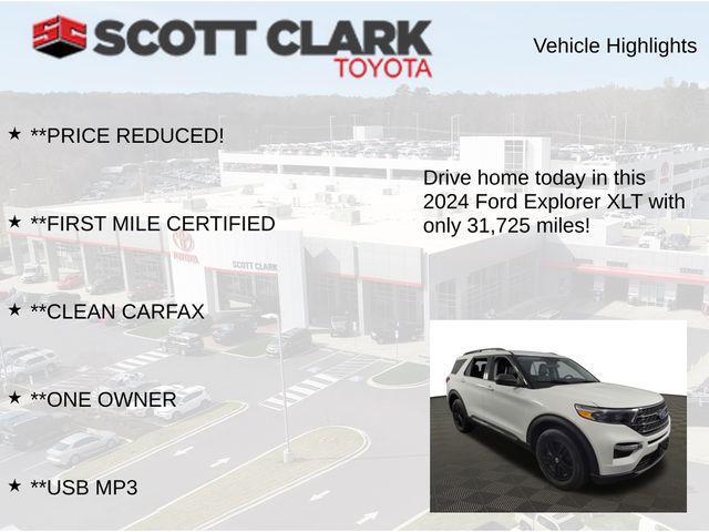 used 2024 Ford Explorer car, priced at $31,183