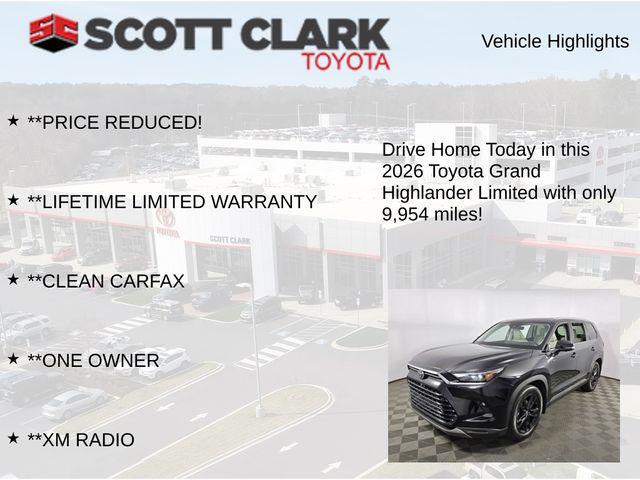 used 2026 Toyota Grand Highlander car, priced at $53,920