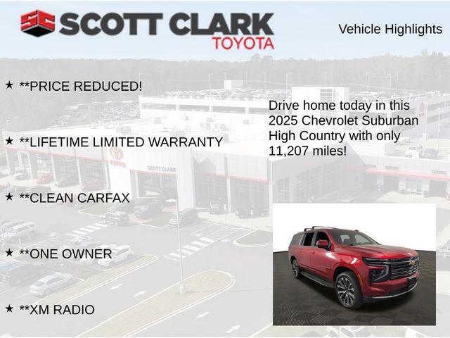 used 2025 Chevrolet Suburban car, priced at $82,605