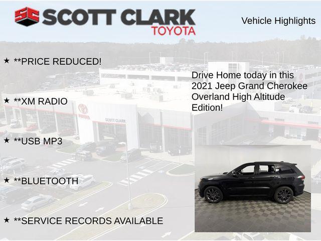 used 2021 Jeep Grand Cherokee car, priced at $25,010