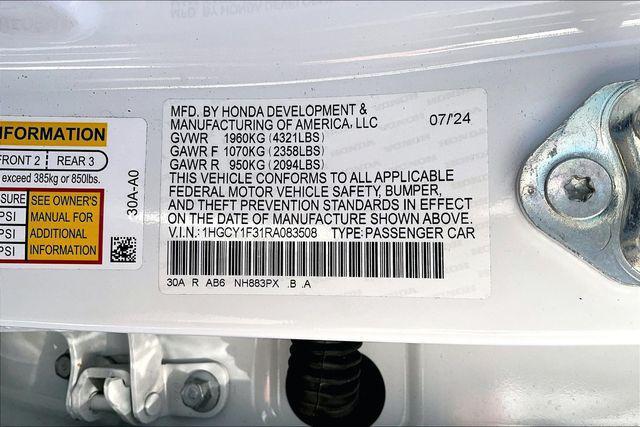 used 2024 Honda Accord car, priced at $26,265