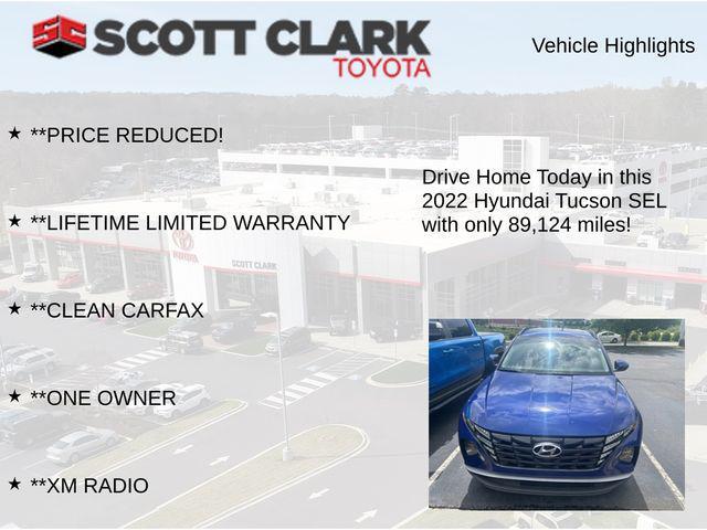 used 2022 Hyundai Tucson car, priced at $20,104