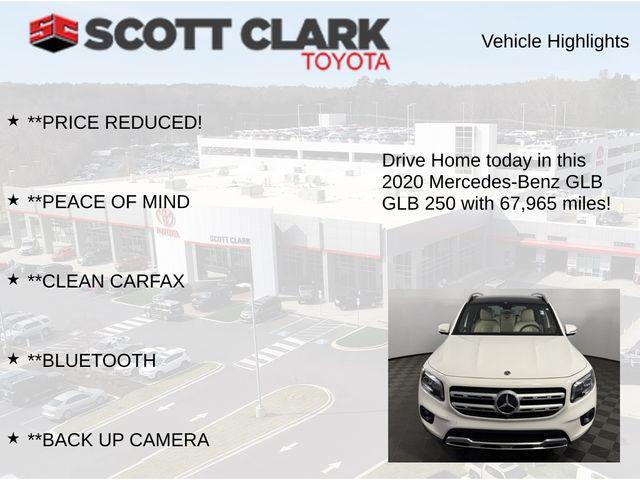 used 2020 Mercedes-Benz GLB 250 car, priced at $21,181