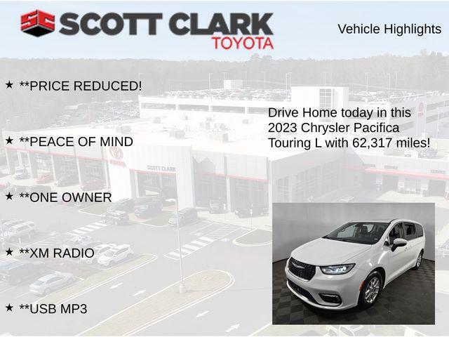 used 2023 Chrysler Pacifica car, priced at $25,800