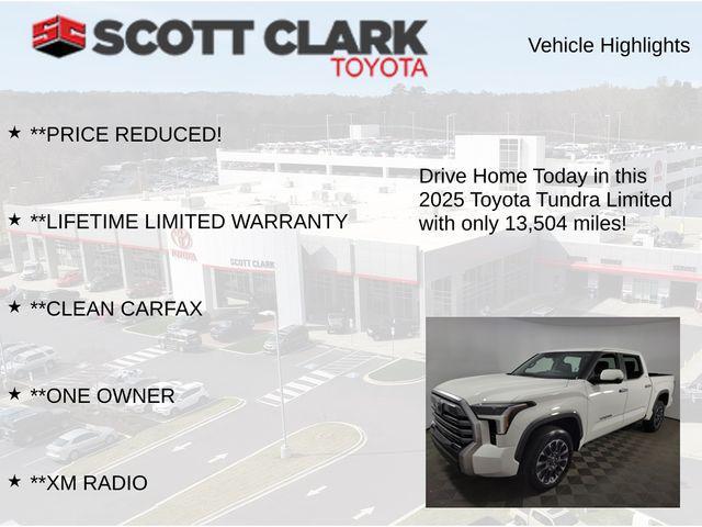 used 2025 Toyota Tundra car, priced at $55,826