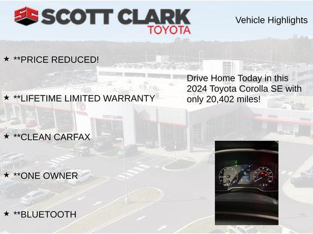used 2024 Toyota Corolla car, priced at $22,207