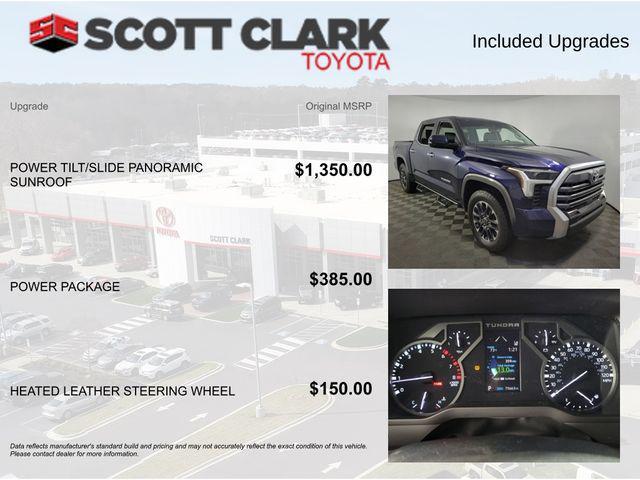 used 2023 Toyota Tundra car, priced at $44,621