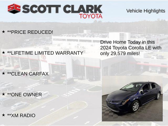 used 2024 Toyota Corolla car, priced at $19,306