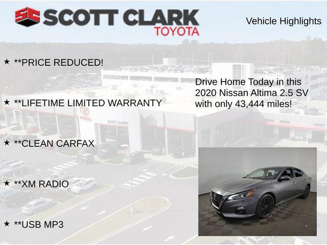 used 2020 Nissan Altima car, priced at $19,729