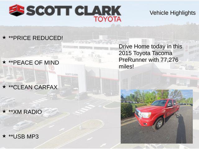 used 2015 Toyota Tacoma car, priced at $25,013