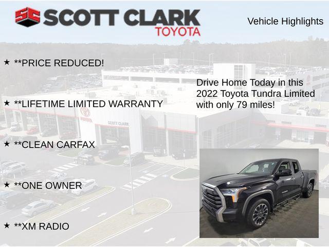 used 2022 Toyota Tundra car, priced at $47,373