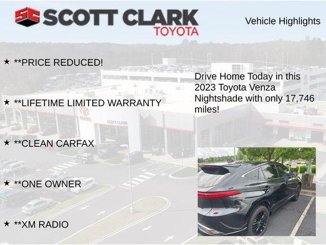 used 2023 Toyota Venza car, priced at $37,212