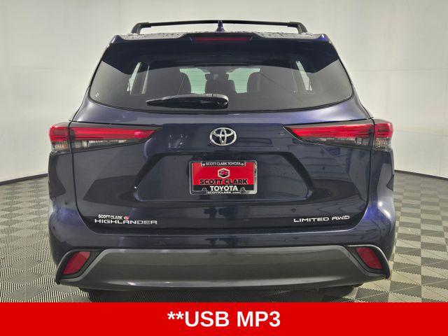 used 2021 Toyota Highlander car, priced at $32,095