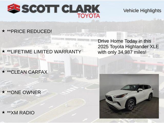 used 2025 Toyota Highlander car, priced at $41,086