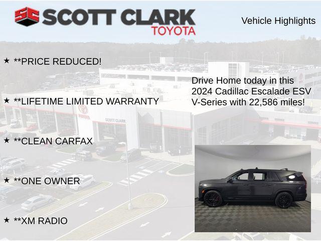 used 2024 Cadillac Escalade ESV car, priced at $114,961