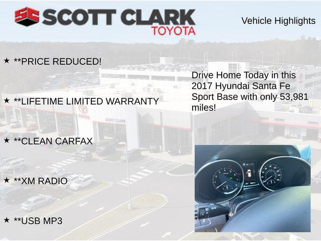 used 2017 Hyundai Santa Fe Sport car, priced at $15,949
