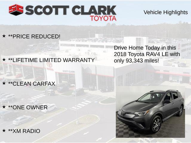 used 2018 Toyota RAV4 car, priced at $18,919