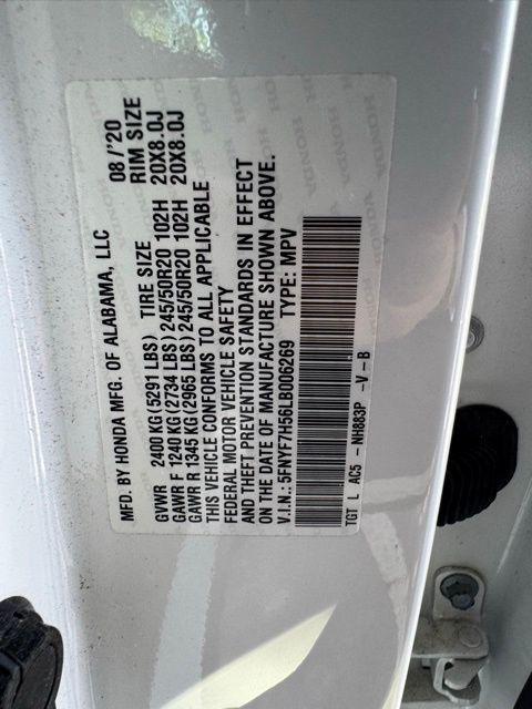 used 2020 Honda Passport car, priced at $24,964