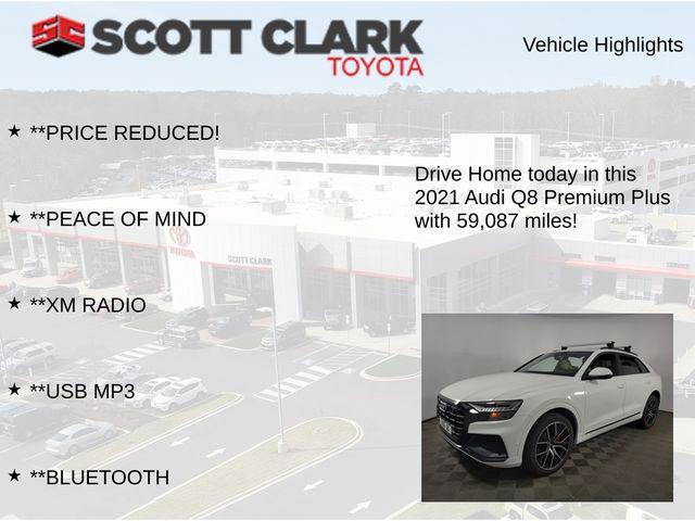 used 2021 Audi Q8 car, priced at $35,881