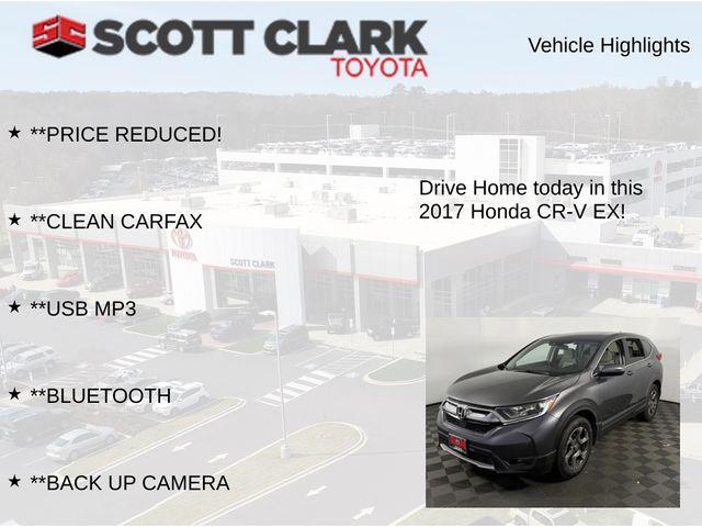 used 2017 Honda CR-V car, priced at $15,353