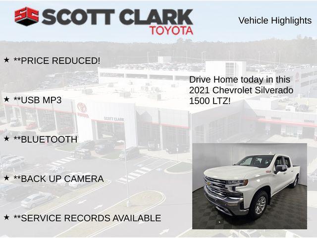 used 2021 Chevrolet Silverado 1500 car, priced at $30,614