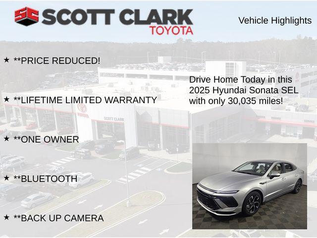used 2025 Hyundai Sonata car, priced at $21,850
