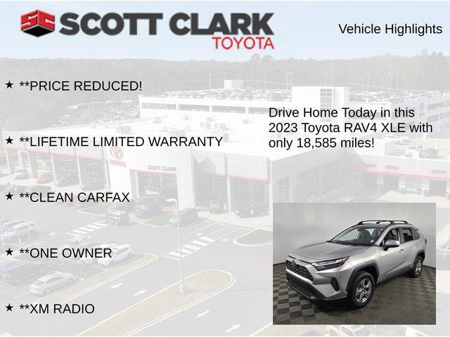 used 2023 Toyota RAV4 car, priced at $31,354