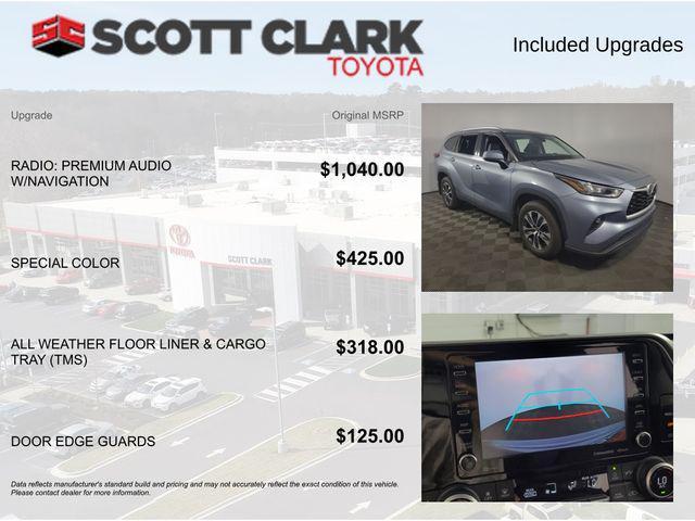 used 2020 Toyota Highlander car, priced at $33,398