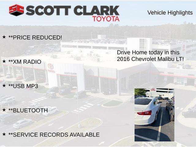 used 2016 Chevrolet Malibu car, priced at $10,941