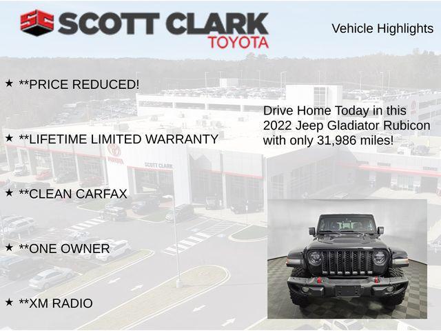 used 2022 Jeep Gladiator car, priced at $35,519