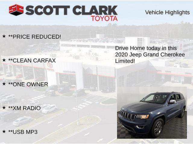 used 2020 Jeep Grand Cherokee car, priced at $16,367