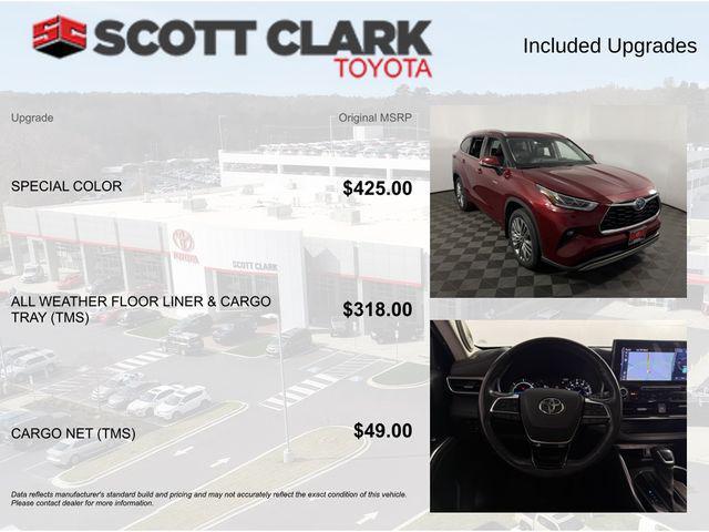 used 2020 Toyota Highlander Hybrid car, priced at $36,335