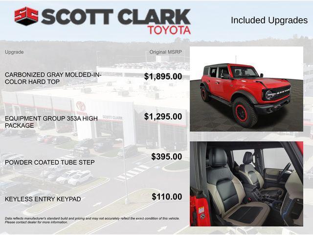 used 2023 Ford Bronco car, priced at $49,466