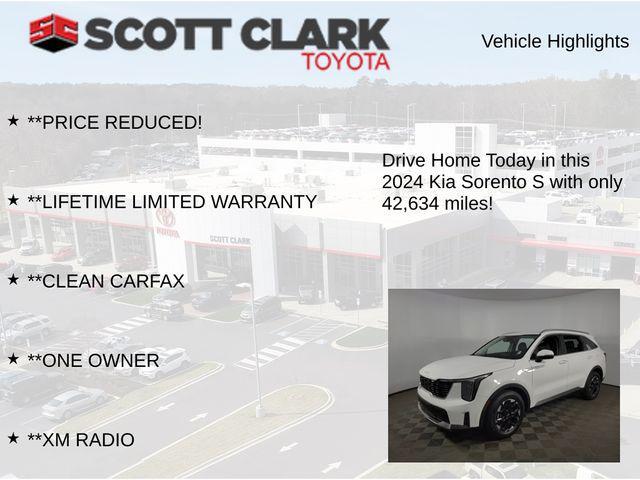 used 2024 Kia Sorento car, priced at $28,938