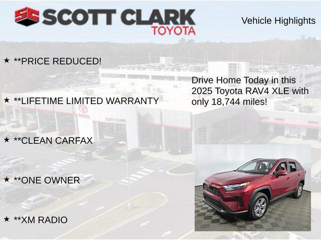 used 2025 Toyota RAV4 car, priced at $29,153