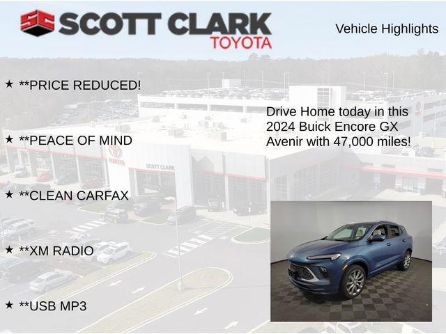 used 2024 Buick Encore GX car, priced at $24,243