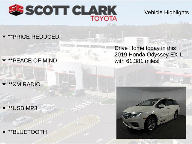 used 2019 Honda Odyssey car, priced at $34,487