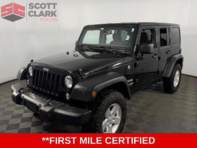 used 2018 Jeep Wrangler JK Unlimited car, priced at $19,392